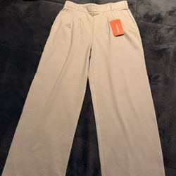 Bamans Dress Pants for Curvy Women Wide Leg 