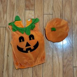 baby pumpkin costume 