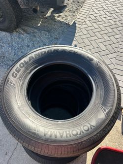 Brand new tires (it was in a 4Runner 2026)