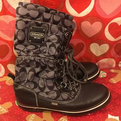 Coach Boots Shaine 7.5B Size 7 $80