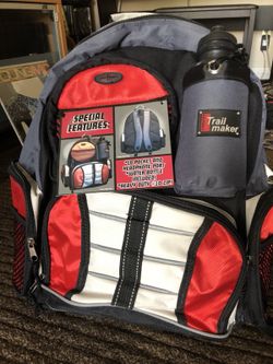 Backpack with Water Bottle Brand New with Tags