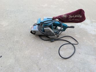 Makita belt sander corded