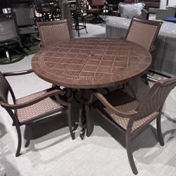 5pc Aluminum Table Set 