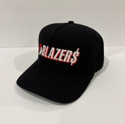 KTH KTHLA Kill The Hype Blazer$ Black SnapBack Hat, Portland Trail Blazers