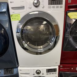 Lg Washer And Dyer Set Gas 