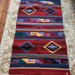 Colorful Woven Rug/Wall Hanging