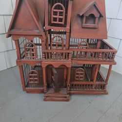 Victorian-style birdcage