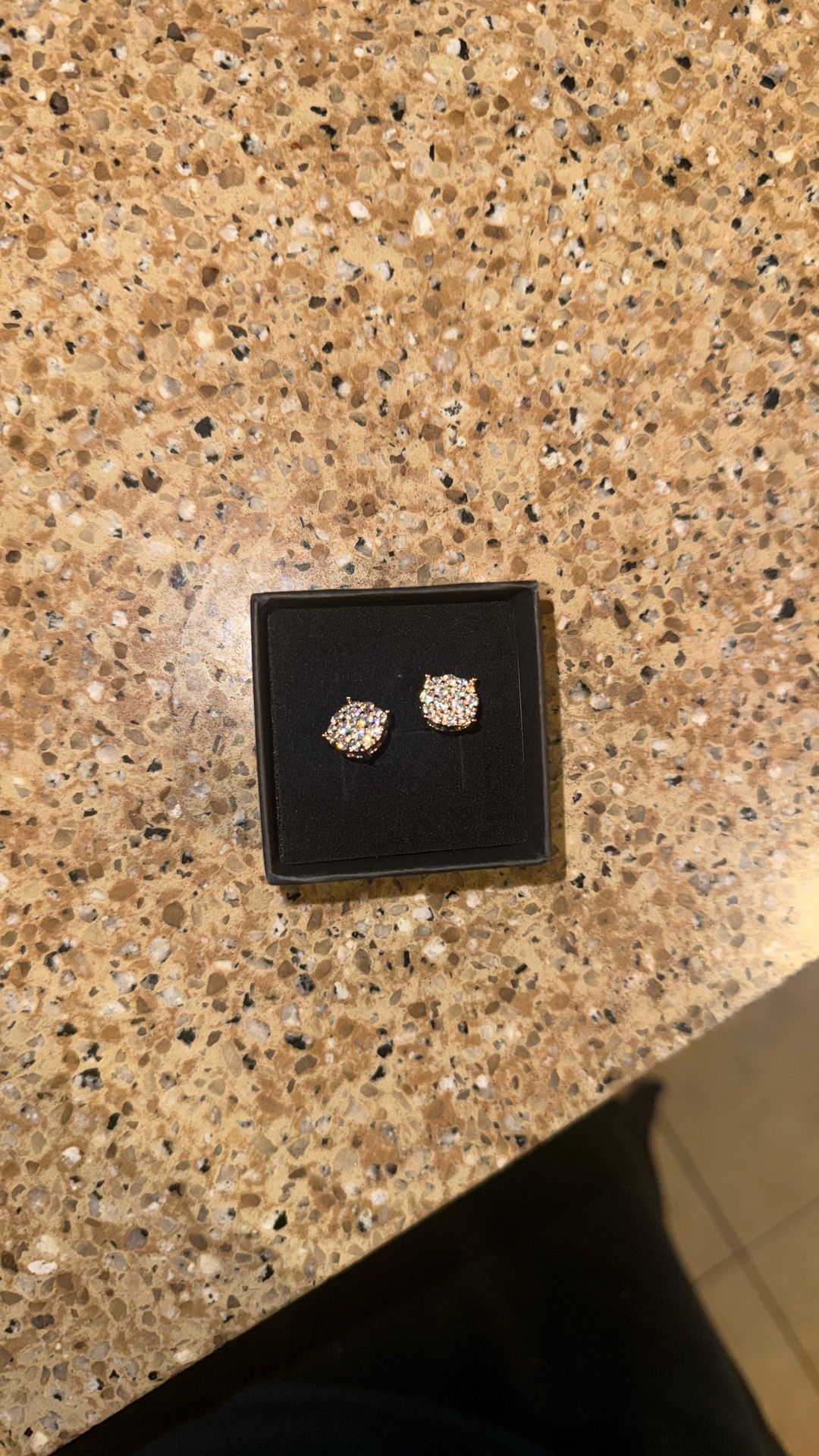 Silver Moissanite Earrings