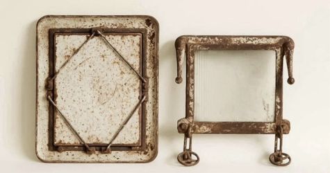 (Trade / Read Description) Antique Cast Iron Stove Doors / Wall Panels / Architectural Salvage – c.1900s