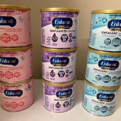 Purple 7.2 OZ/Pink A🌷R Each 7.2 OZ /Enfa🌸care Each 7.2 OZ .Each 8$ FIRM