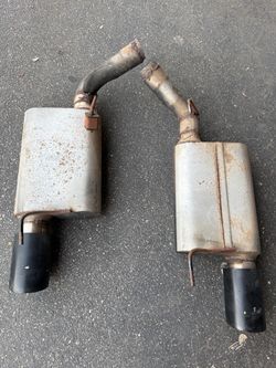05-09 Mustang GT Flow master Axleback