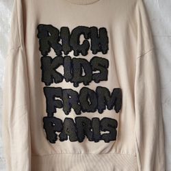 Eleven Paris
Rich Kids From Paris Cotton Sweatshirt