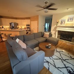 Lovesac couch- 6 seats 8 sides