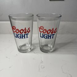 Coors Light Glasses