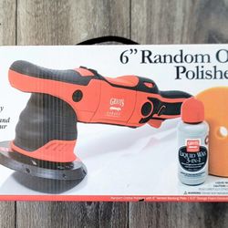 Griot's Garage G9 Corded 6" Random Orbital Polisher Kit GG001 (BRAND NEW FACTORY SEALED)