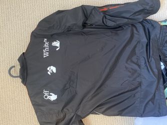 OFF WHITE WINDBREAKER TRACKSUIT SIZE LARGE