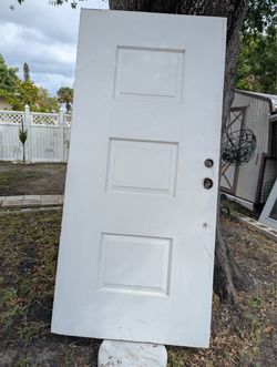 Wooden door