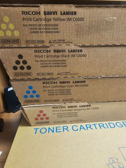Ricoh, Savin, Lanier C6000