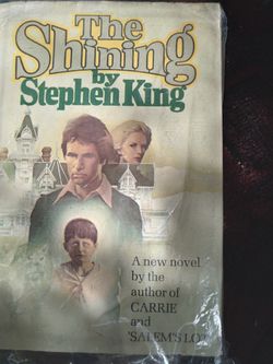"STEPHEN KING " THE SHINNING 1ST EDITION..