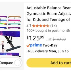 Adjustable Balance Beam