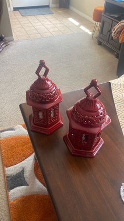 Candle holders or decoration
