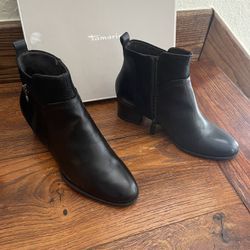 New Tamaris Boots Black 9 or 9.5  Or 40