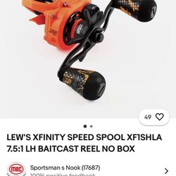 Lews Xfinify Baitcaster Combo