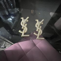 YSL 18k Gold Plated earrings