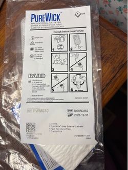 60 Male Purewick Catheters exp 2027