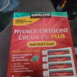 Kirkland Hydrocortisone Cream 1% PLUS