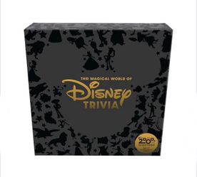 The Magical World of Disney Trivia Board Game - Family Fun, Children Ages 6+ NEW!