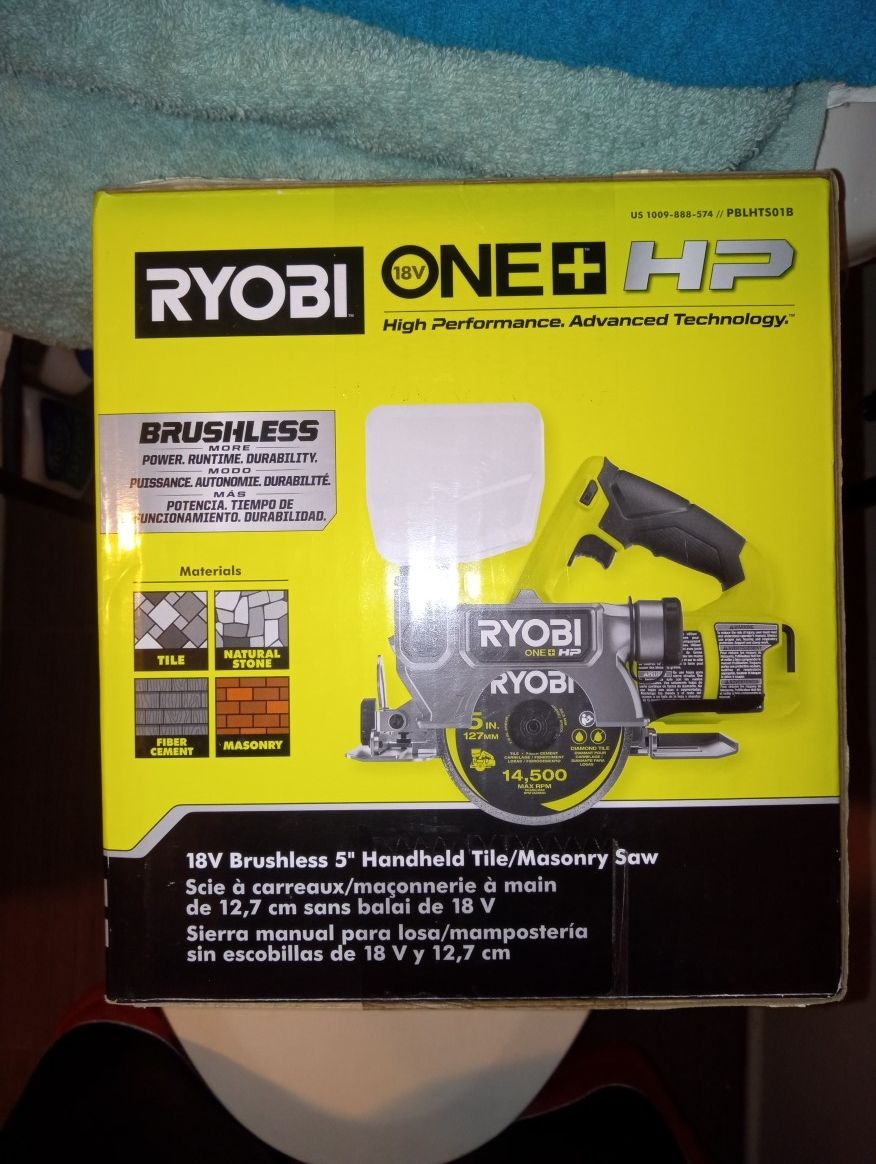 Ryobi 18v Brushless Tile Saw