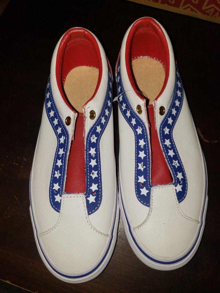 Van's RARE, Evil Knievel Leather Shoes, PRICE REDUCED!!!