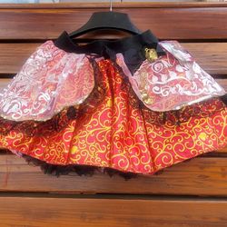 Ever After High Costume Skirt  Size 6-10 Y