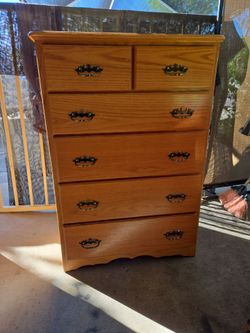 Wood Dresser nice clean good condition