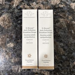 NEW DRUNK ELEPHANT D-BRONZI SUNSHINE DROPS $6 For Both!