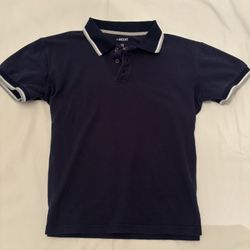 Small Navy Blue Button Shirt