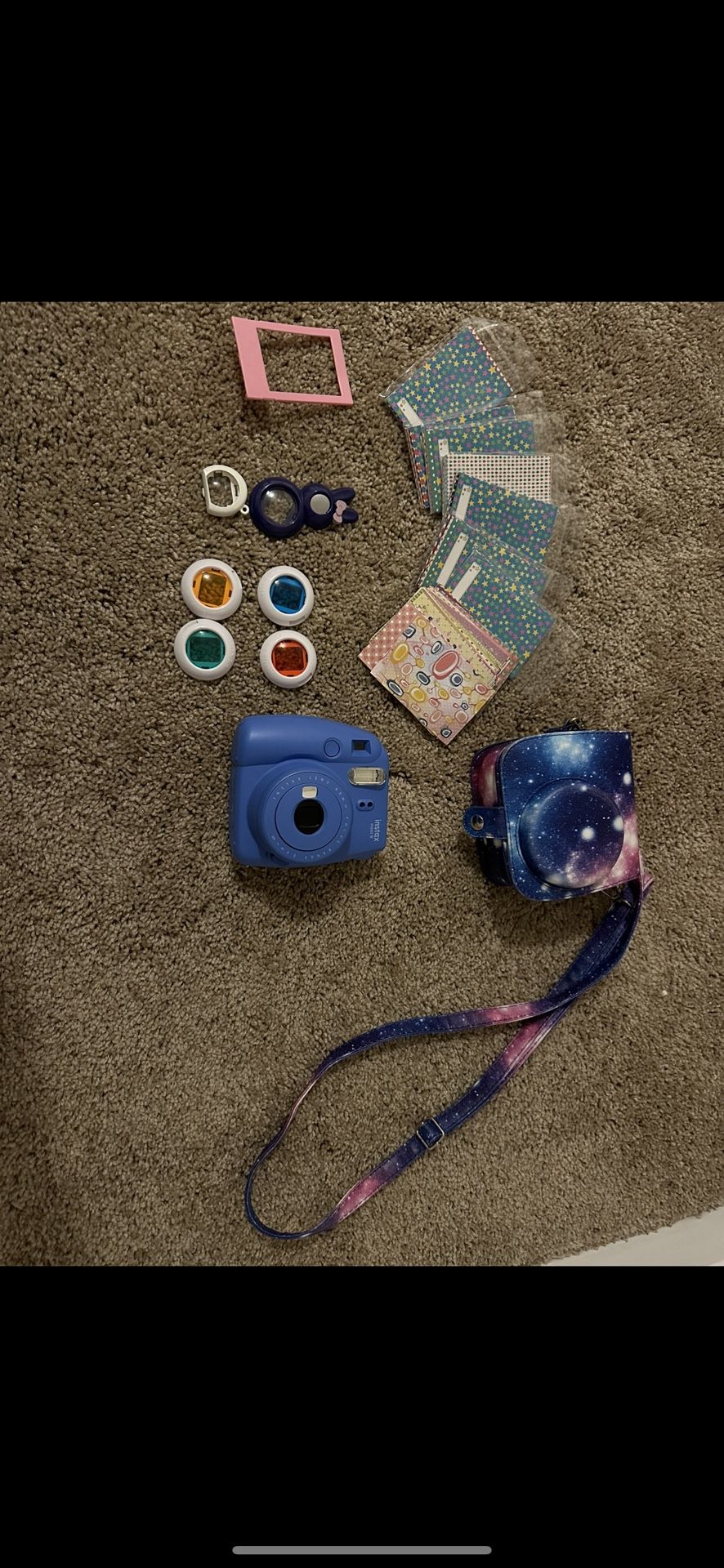 Instax Mini 9 With Case & Accessories 