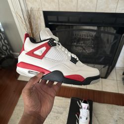 Jordan 4 (Red Cement) Size 8.5 