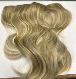 14 inch halo hair extensions. high quality synthetic