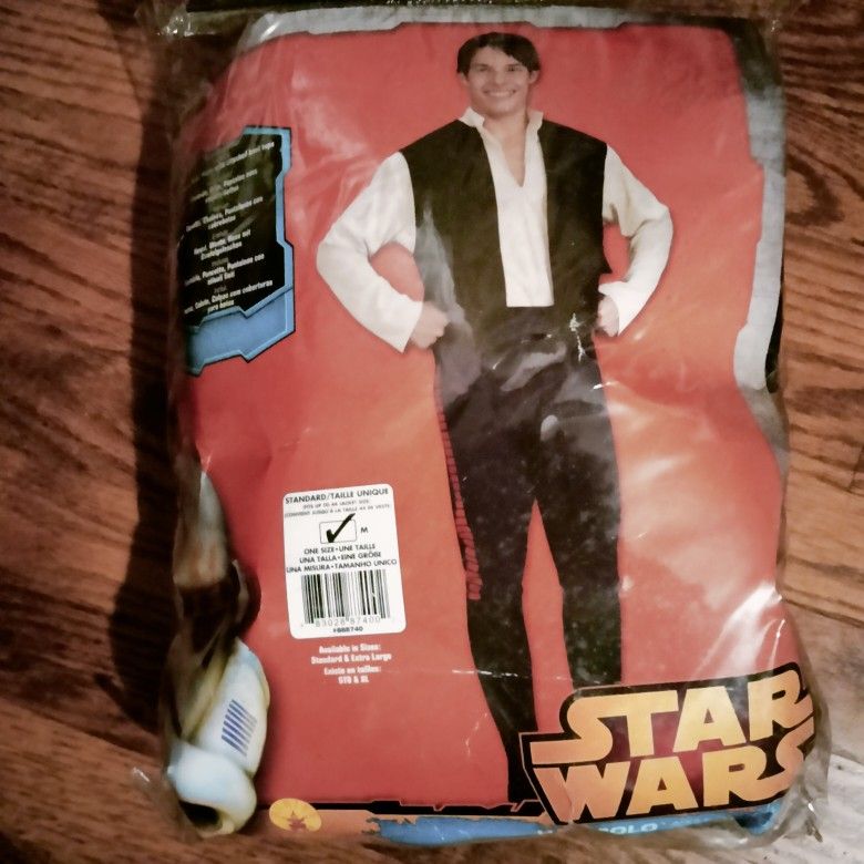 Star Wars. Han Solo Costume. Adult Medium.