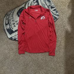 Women’s small Utah quarter zip tight fit 