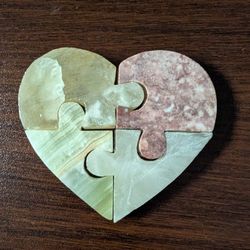 Crystals Shaped Like A Puzzle 