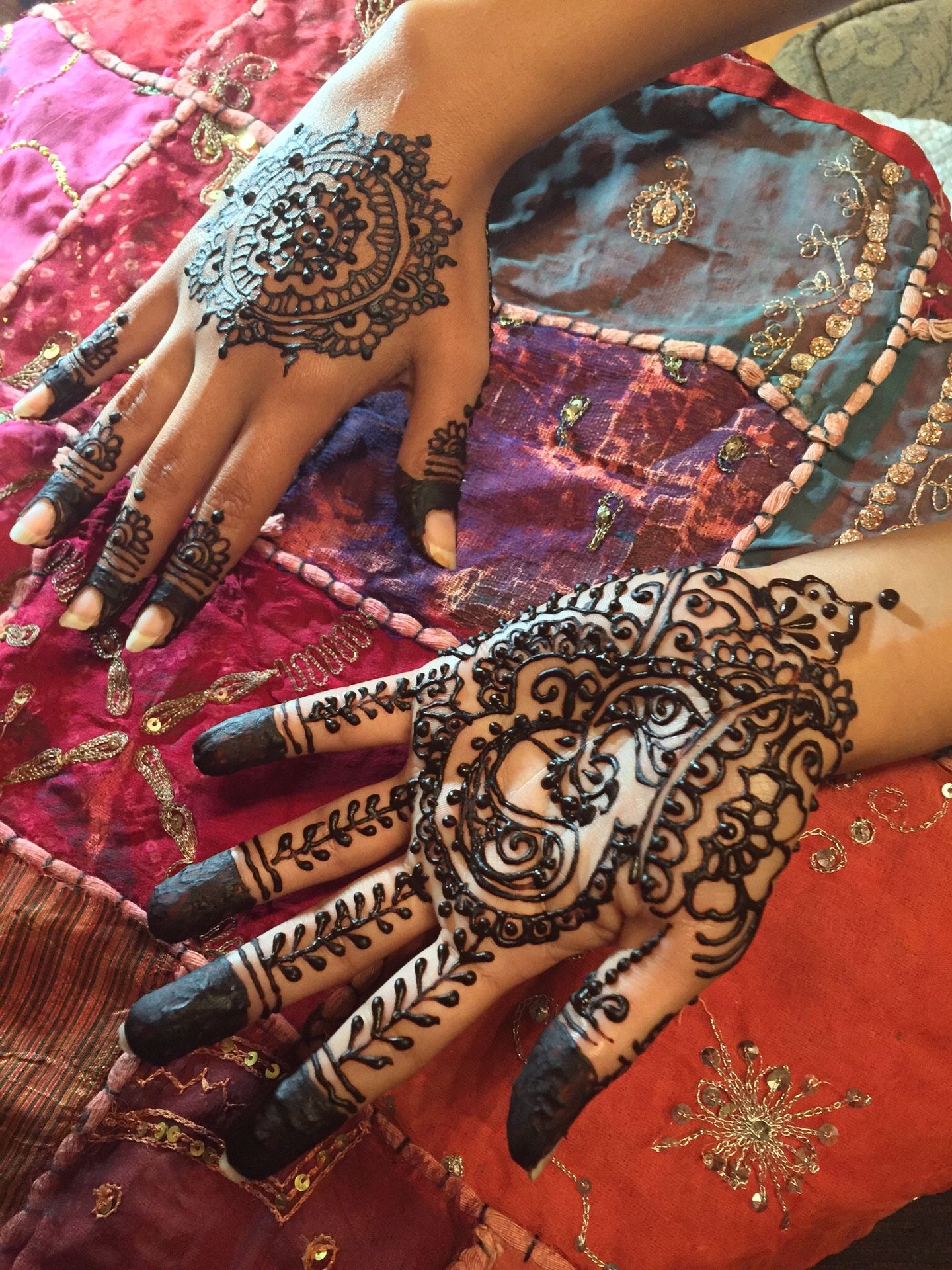 Prom henna