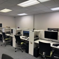 8 Office modular work station (Already Assemble)