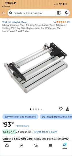 New RV step ladder