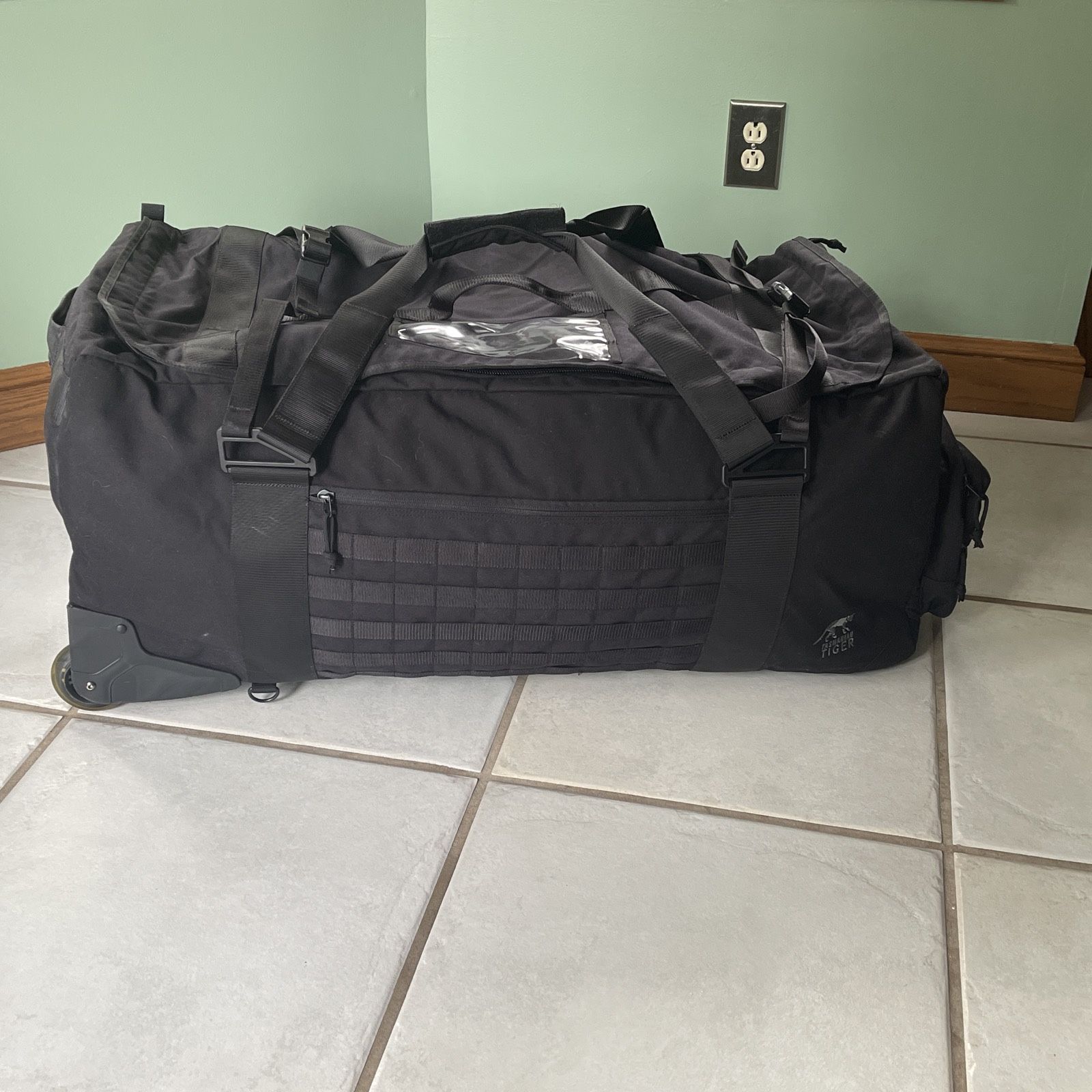 Tasmanian Tiger Rolling Duffel