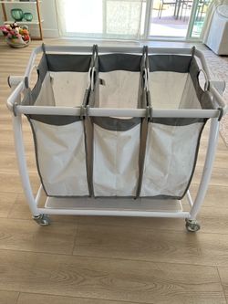 3 Section Hamper/Clothing/Blanket Storage