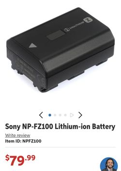 Sony NP-FZ100 Lithium-ion Battery