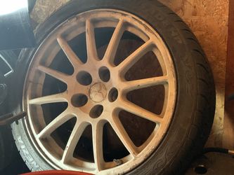 Mitsubishi Lancer EVO Evolution 18” OEM wheel rims